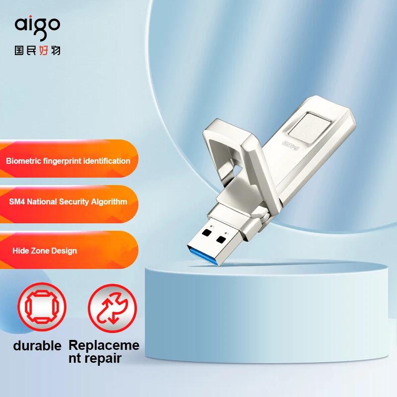 Aigo USB3.0 SM4   ˰  ȣȭ USB ÷ ̺ U90  ݼ USB ÷ Drive-32GB/64G